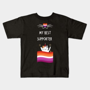 Lesbian flag Kids T-Shirt